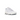 Nike Air Max Plus White baskets de profil latéral avec une tige en mesh blanc, des lignes ondulées emblématiques et des unités Air visibles.