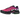 Nike Air Max Plus Rebellious Air Fireberry baskets vue latérale avec empeigne en mesh rose, dégradé orange et cage latérale noire caractéristique