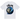 Stussy Born X Raised 8 Ball Tee White baskets est un t-shirt blanc en vue frontale avec le graphisme Stussy et Born X Raised sur la poitrine