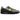 Nike Air Max 90 Neon baskets de profil avec une empeigne grise, des détails noirs et des accents néon vibrants ainsi qu'un amorti visible