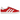 Adidas Gazelle 85 Better Scarlet baskets en profil latéral avec une tige en daim rouge, des détails blancs et une semelle