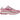 Nike P-6000 White Silt Red Peony baskets en profil avec empeigne en mesh blanc, details rouges et logo swoosh argente
