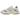 New Balance 9060 'Linen Dark Juniper' baskets en vue sous angle avec mesh beige, details en cuir et semelle epaisse