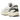 ASICS GT-2160 White Black baskets vue de profil avec une tige en mesh blanc, des details noirs et des lacets