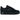 Nike Air Force 1 Low '07 LV8 Black Iron Grey baskets en vue laterale avec une empeigne noire, des details gris et une semelle