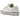 Vans OTW Old Skool 36 Pearlized Pack Marshmallow baskets en vue laterale avec une tige en cuir blanc et logo lateral
