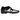 Nike Air Rift LTR Metallic Silver baskets en vue sous angle avec une tige argentée brillante, un design à bout fendu et une semelle blanche