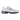 New Balance 509 Reflection baskets vue de profil avec une tige en mesh blanc, des details argentés et des lacets