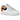 Nike Air Force 1 Low '07 Essential White/Brilliant Orange baskets de profil avec une tige en cuir blanc et un swoosh orange