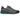 ASICS Gel-Quantum 180 VIII Black Menthol baskets en profil latéral avec une tige noire, des détails vert menthe et une semelle