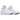 Air Jordan 5 GS 'White Metallic' baskets en vue sous angle avec une tige blanche, des details argentés et des lacets