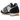 Adidas SL 72 OG Rhinestone Grey Black baskets en vue laterale avec empeigne grise, details noirs et semelle classique