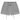 Fear of God Essentials Fleece Soccer Short Dark Heather baskets en molleton gris foncé avec taille élastique et logo blanc de profil