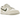 Nike Dunk Low Leaf Veins baskets en vue laterale avec une tige en cuir blanc et vert, des lacets classiques et une semelle