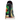 Dragon Ball Z x Converse Chuck 70 'Shenron' baskets en vue profil classique avec toile verte, details jaunes et semelle blanche