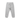 Carhartt WIP Baylor Sweat Pant Ash Heather baskets de profil avec tissu molletonné gris, cordon de serrage à la taille et logo brodé