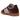 Adidas Samba OG Fox Brown Off White Gum baskets en vue laterale avec tige en cuir marron, details blancs et semelle gomme