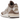 Jordan 3 Retro Laser Palomino baskets en vue latérale avec du cuir marron, un imprimé éléphant et des détails blancs