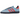 Adidas Manchester SPZL C.P. Company Light Blue baskets en vue laterale avec une tige en daim bleu clair