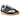 Adidas SL 72 OG Rhinestone Grey Black baskets en vue latérale avec une tige grise, des details noirs et des lacets