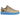 Nike Air Force 1 Low Protro Kobe Bryant Linen baskets vue sous angle avec empeigne marron clair, swoosh blanc et lacets