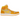 Jordan 1 High Zoom Air CMFT 2 Yellow Ochre baskets de profil avec des details en cuir jaune et blanc et des lacets noirs