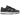 Nike Dunk Low Harris Tweed White Black Multi baskets vue sous un angle latéral avec une empeigne en cuir blanc et des détails en tweed