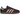 Adidas Samba OG Aurora Coffee Sandy Pink baskets en vue laterale avec tige en cuir marron et details roses