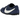 Nike Moon Shoe OG Midnight Navy Sail baskets en profil latéral avec une tige bleu marine et une semelle blanche