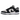 Nike Dunk Low Retro SE Panda-Monium White Black Suede baskets en vue laterale classique avec empeigne blanche et details en daim noir