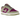 Nike Dunk Low Retro SE Viotech Dusty Olive baskets vue sous angle avec empeigne en daim multicolore et lacets plats assortis