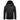 Nike Sportswear Kids' Tech Fleece Full-Zip Hoodie Black/Black baskets vue de face avec fermeture éclair, capuche et matière molletonnée