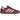 Adidas Handball Spezial LT Shadow Red Off White baskets en vue sous angle avec suède rouge et détails en cuir blanc