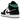 Air Jordan 1 Mid SE South Beach baskets vue de profil sous un angle, présentant un mélange de couleurs blanc, rose et bleu sur une semelle classique.