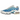 Nike Air Max Plus Sky Blue baskets, vue latérale, mettant en valeur le dégradé bleu ciel, les lignes ondulées en TPU et l'unité Air visible sous le pied.