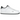 Nike Air Force 1 Low '07 White Anthracite Mini Swoosh baskets de profil avec tige en cuir blanc et swoosh noir