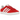 Adidas Gazelle 85 Better Scarlet baskets profil latéral avec tige en suède rouge, détails blancs et semelle en gomme