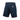 Carhartt WIP Pontiac Short Blue /stone Washed baskets en vue de profil avec denim bleu clair, fermeture à boutons et passants de ceinture