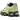 New Balance Abzorb 2000 Limelight Dry Lime baskets en vue latérale inclinée avec une tige en mesh vert clair et des accents jaunes