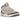 Jordan 3 Retro Laser Palomino baskets vue de profil avec empeigne marron, détails imprimés éléphant, lacets blancs et unité Air visible