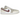 Jordan 1 Low SE Desert Khaki Red Sepia baskets en vue laterale avec tige marron, swoosh rouge et semelle blanche