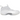 Nike Air Foamposite One Triple White baskets en vue sous angle avec empeigne blanche en foamposite et finitions signature