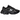 New Balance 5030 Black Silver Metallic baskets en vue laterale avec des details noirs et argentes et des lacets