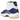 Jordan 11 Retro Rare Air baskets en vue de profil angulaire avec une tige blanche et des details noirs
