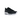 Nike Air Max 97 Black White baskets vue latérale avec lignes ondulées emblématiques, semelle intermédiaire blanche et unité Air sur toute la longueur