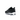 Nike Air Max 97 Black White baskets vue latérale avec empeigne ondulée noire, semelle intermédiaire blanche et unité Air apparente