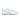 Nike Air Max 97 Triple White Wolf Grey baskets vue latérale avec empeigne blanche, lignes ondulées emblématiques et unité Air dans la semelle.