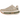 Nike Vomero Premium Pale Ivory Jade Horizon baskets de profil avec une tige en mesh beige clair, des details verts et des lacets