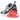 Nike Air Max 270 Wolf Grey Anthracite Bright Crimson White baskets vue latérale avec unité Air rouge au talon et détails blancs sur la semelle.
