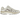 Nike P-6000 Earth Light Bone baskets en vue latérale avec des empiècements en cuir beige, une tige en mesh et le logo swoosh.